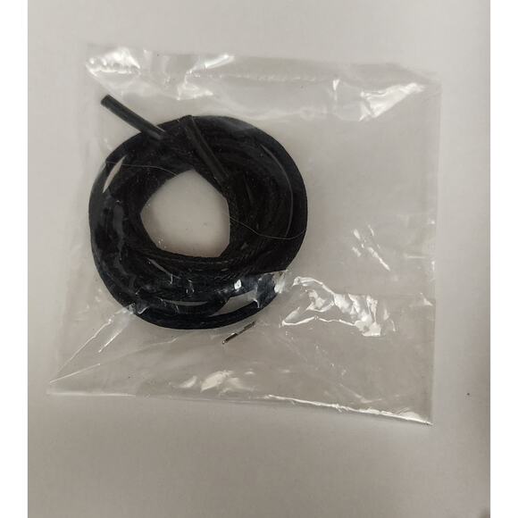 Ros Hommerson Marta H-37773 Vintage Black Leather Oxfords Heel Shoes Size 6W - Picture 7 of 11